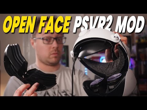 Turn your PSVR2 into an Open Face headset! Globular Cluster FIVR2 Review