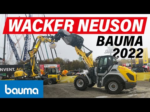 [BAUMA] Nueva gama de Productos Eléctricos Wacker Neuson Zero Emissions | Bauma 2022 | Mercado Vial