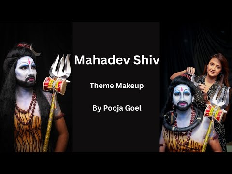 Mahadev Shiva Theme Based Makeup Tutorial By Pooja Goel