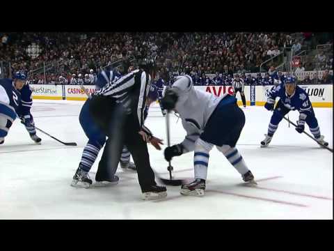 Kulemin's Goal - Jets 4 vs Leafs 2 - Mar 16th 2013 (HD)