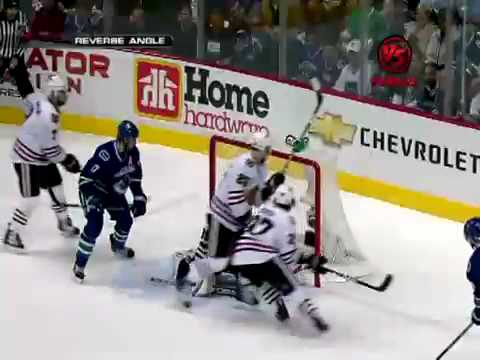 Vancouver Canucks vs Chicago Blackhawks 4/29/09 Game 1