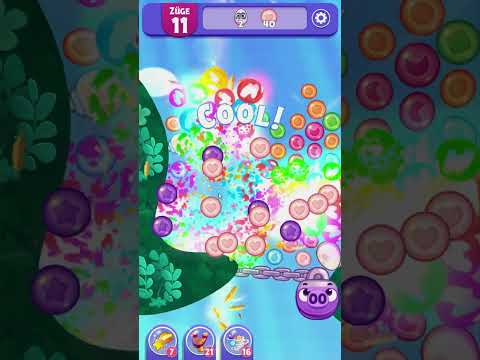 Angry Birds Dream Blast Level 210 no booster [Gameplay] optimized for smartphones [Rovio]