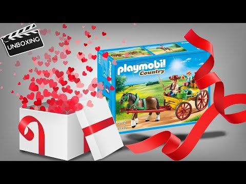 Playmobil Die Hufers - Unboxing: Playmobil Pferdekutsche 6932 🐴