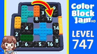 Soluzione del Livello 747 di Color Block Jam
