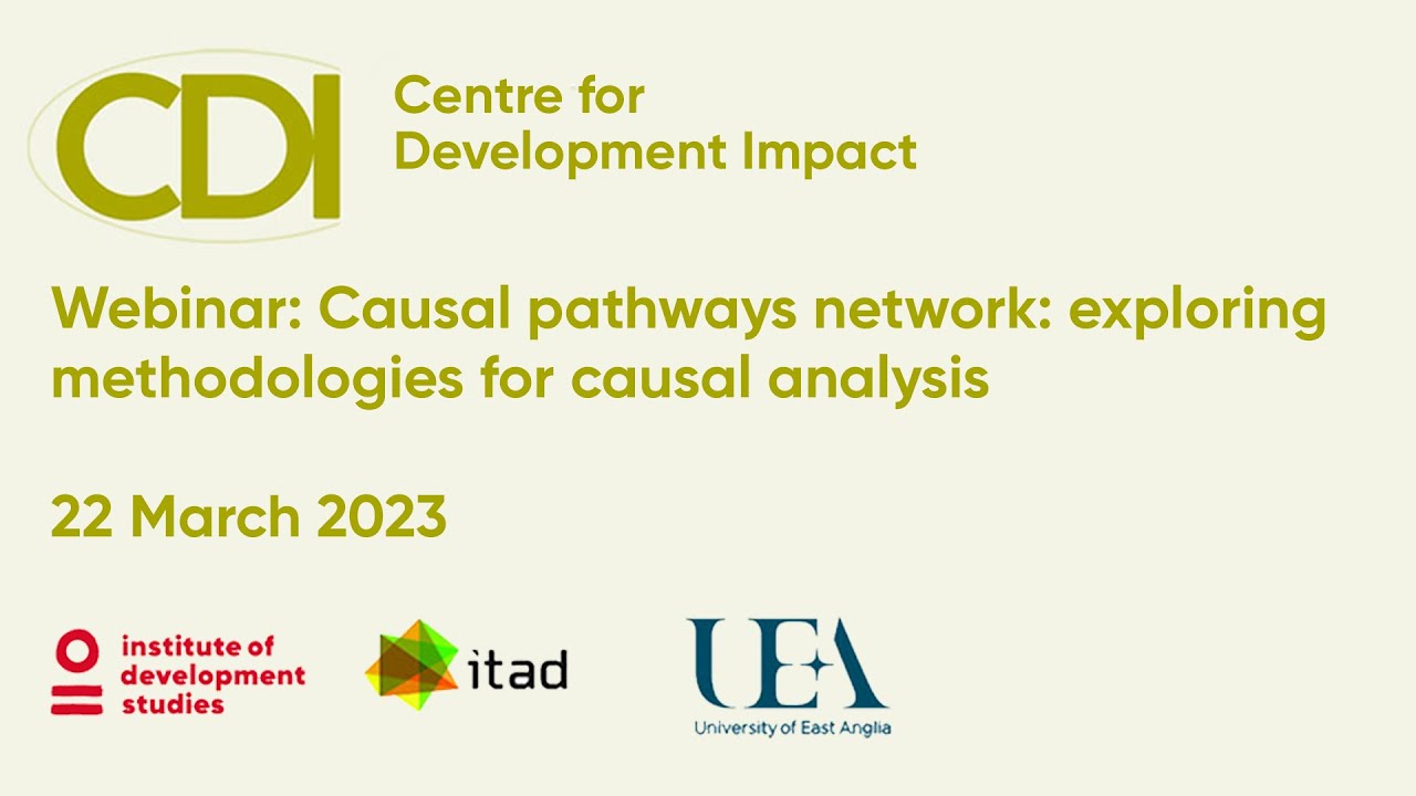 Causal pathways network: exploring methodologies for causal analysis