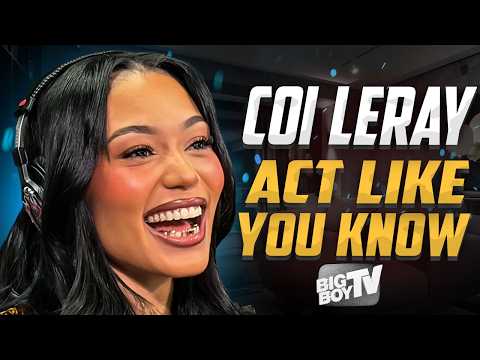 Coi Leray - New Music - Act Like You Know - Pink Sweatsuit - New Mommy - Interview