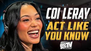Coi Leray - New Music - Act Like You Know - Pink Sweatsuit - New Mommy - Interview