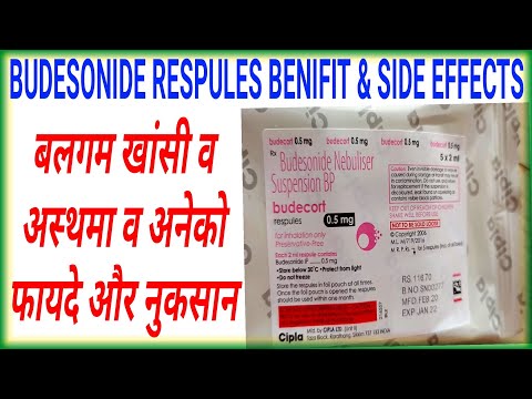 Budesonide respules use