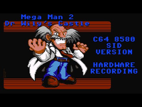 Mega Man 2 - Dr. Wily's Castle (C64 SID Cover!) Hardware Recording with  Oscilloscope View