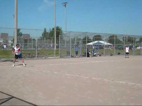 CMHC softball tournament   Game 1