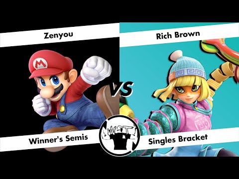 WASTED at TRANSPLANTS #1 - Winner's Semis - Zenyou (Mario) vs Rich Brown (Min Min)