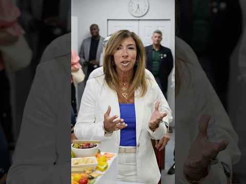 Annette Jose talks dogs at our Meet & Greet! #MiamiDogs #DogLovers #PetCare #Shorts #Community