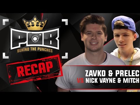 Zavko & Prelec Recap vs Mitch & Nick Vayne - Behind The Punches POB LIVE 5 Maart