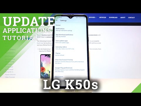 How to Stop Apps Auto-Update – Apps Settings on LG K50S