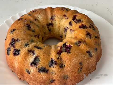 Kek me boronica dhe limon patjeter ta provoni