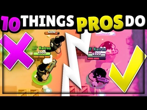 Do YOU Use These 10 PRO Skills That CRUSH Noobs?! | Brawl Stars Pro Tips