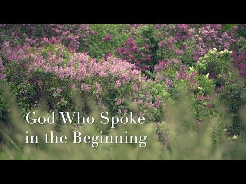 087 SDA Hymn - God Who Spoke in the Beginning (Singing w/ Lyrics)