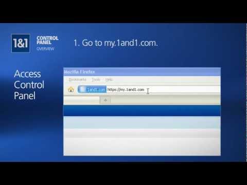 Introduction to the 1&1 Control Panel