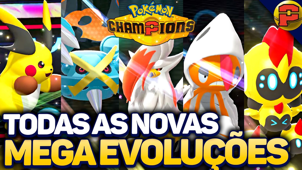 AS 16 NOVAS MEGA EVOLUÇÕES + NOVIDADES DA NOVA SEASON DE POKÉMON CHAMPIONS!