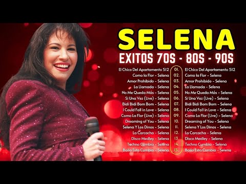 MIX SELENA QUINTANILLA - Como Una Flor, Si Una Vez, Amor Prohibido | ÁLBUM COMPLETO DE SELENA 2024