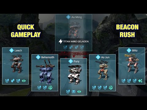 War Robots: Avenger Fury & Viper Ao Jun Gameplay