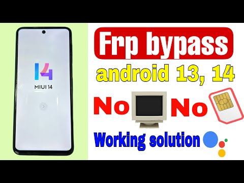 mi note 9 pro max frp bypass / without pc / no sim / frp bypass android 13 / 14 working solution