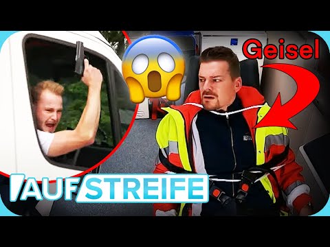 GEISELNAHME im entführten Krankenwagen! 😱 Auf wen hat es der Täter abgesehen? | Auf Streife | SAT.1