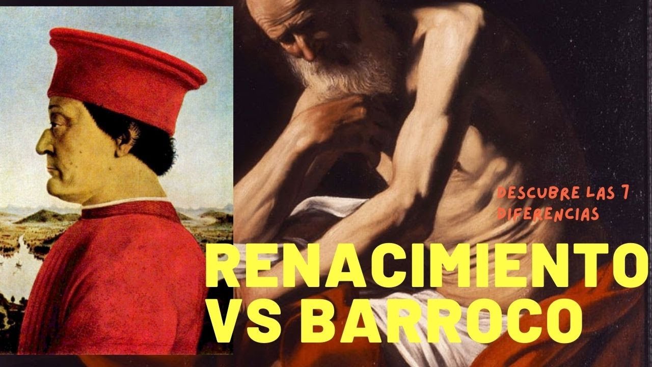 ¿Cuáles son las similitudes y diferencias entre las obras de arte del Renacimiento y el Barroco?