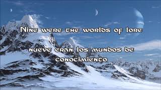 Týr - Nine worlds of lore (Lyrics + sub. español)