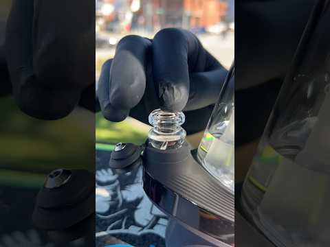 Ever used a spinner cap on your Puffco Peak? 🤔 #V2spinner #spinner #420vibes #420 #shorts