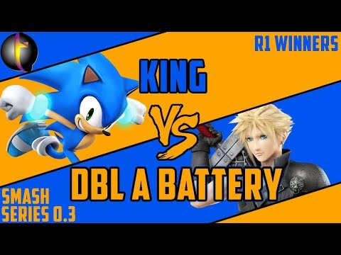 SS 0.3 Singles: SSB Wii U - WR1 - King vs Double A Battery