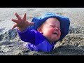 Summer Baby Beach Fails Funniest Home Videos Try Not To Laugh