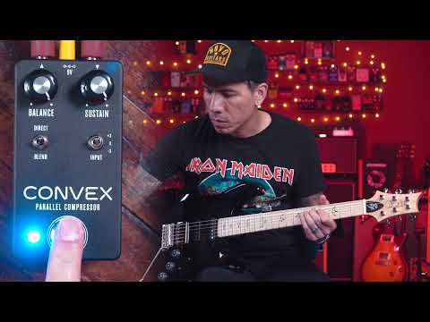 Aion FX Convex compressor pedal | OTC-201 Opticompressor