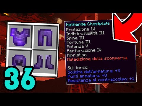 HO INCANTATO L'ARMATURA DI NETHERITE! ➤ MINECRAFT ITA #36