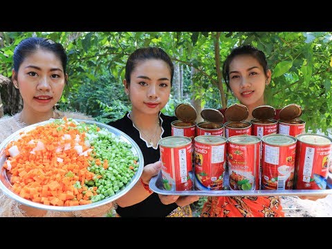 Yummy cooking canned fish with rice recipe - Cooking skill