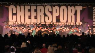 Haydens All Stars Senior TEAL- 2012 Cheersport Atlanta Grand Championship