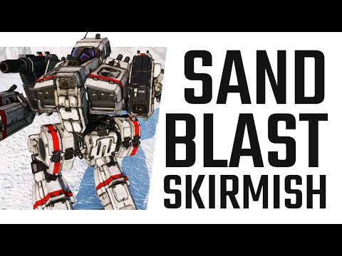 Sandblaster Skirmisher - LB 20-X Hellfire - Mechwarrior Online The Daily Dose #1256
