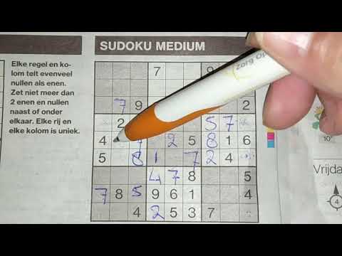 It's raining Sudoku's today, Medium Sudoku puzzle (with a PDF file) 10-02-2019 part 2 of 3
