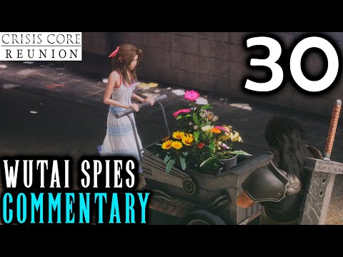 Wutai Spies: Crisis Core Reunion Final Fantasy VII Walkthrough Part 30 - Flowers & Disguises