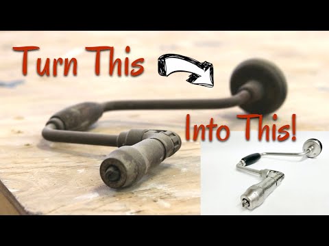 Restoring an Antique Hand Drill