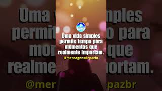 #shorts - Menos Complicações, Mais Felicidade | MPBR@mensagensdepazbr