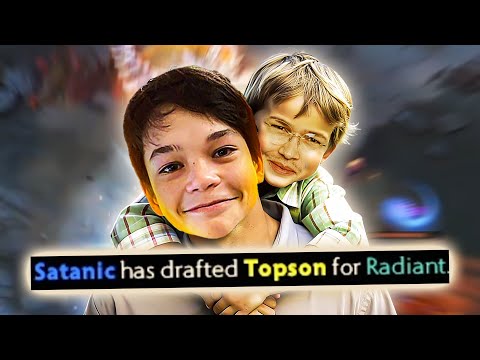 When Topson gets picked by a PRO CARRY PLAYER in Ranked...