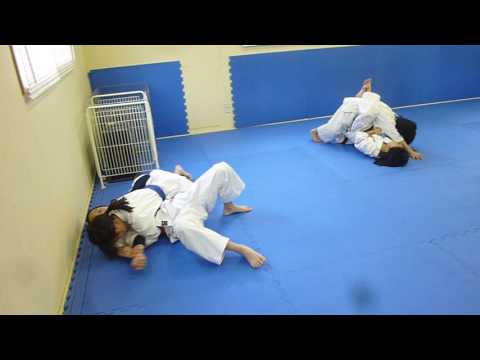 柔術スパーリング