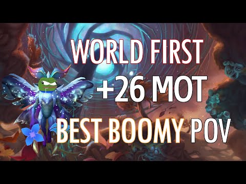 World First +26 Mists of Tirna Scithe | Balance Druid PoV | Shadowlands M+ Season 1