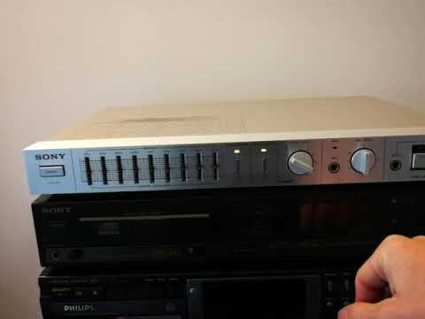 Sony Hybrid Graphic Equalizer SEH-310 1981 - Black | Reverb