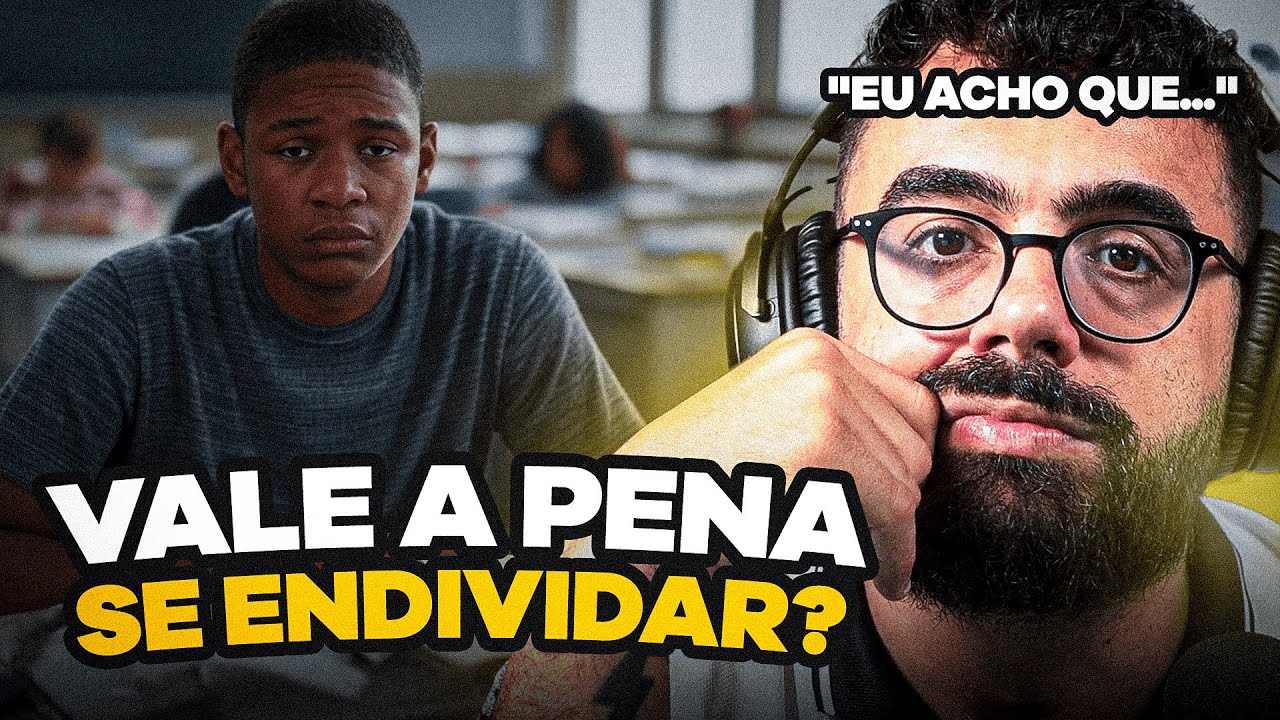 VALE A PENA fazer DÍVIDA POR FACULDADE? | CORTES do EDSON CASTRO