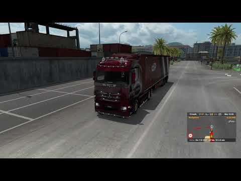 Ep 39 | Tuned Mercedes Benz | Euro Truck Simulator 2 | Logitech G29 Gameplay