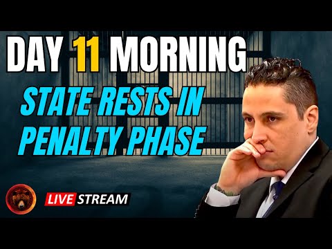Day 11 MORNING | Prosecution Rests in Penalty Phase of Ronald Burgos-Aviles Trial