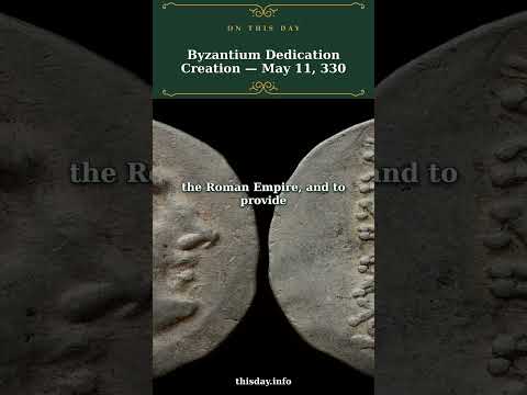 Byzantium Dedication Creation — May 11, 330