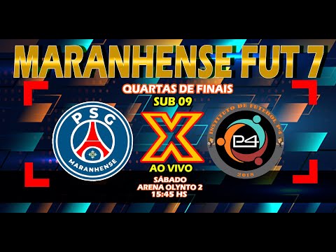 PSG MARANHENSE X INSTITUTO P4 | QUARTAS SUB 09 FUT 7 MARANHENSE 2022